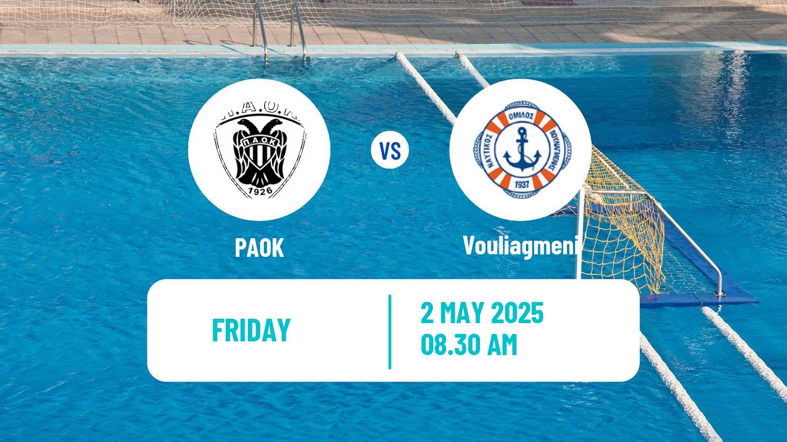 Water polo Greek A1 Water Polo PAOK - Vouliagmeni