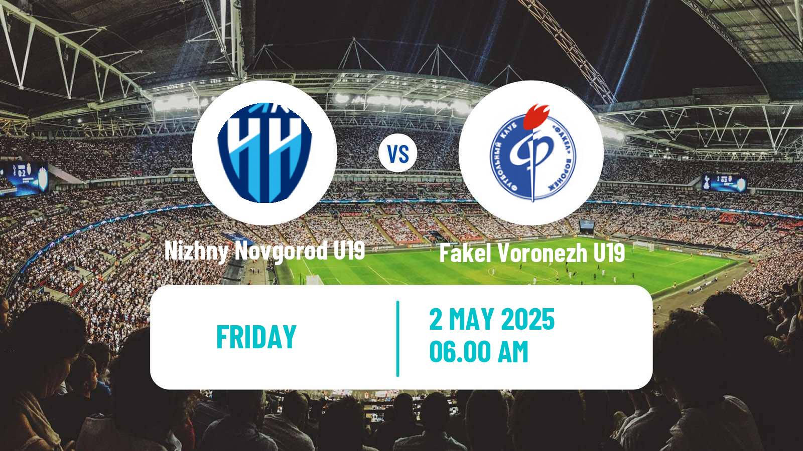 Soccer Russian Youth League Nizhny Novgorod U19 - Fakel Voronezh U19