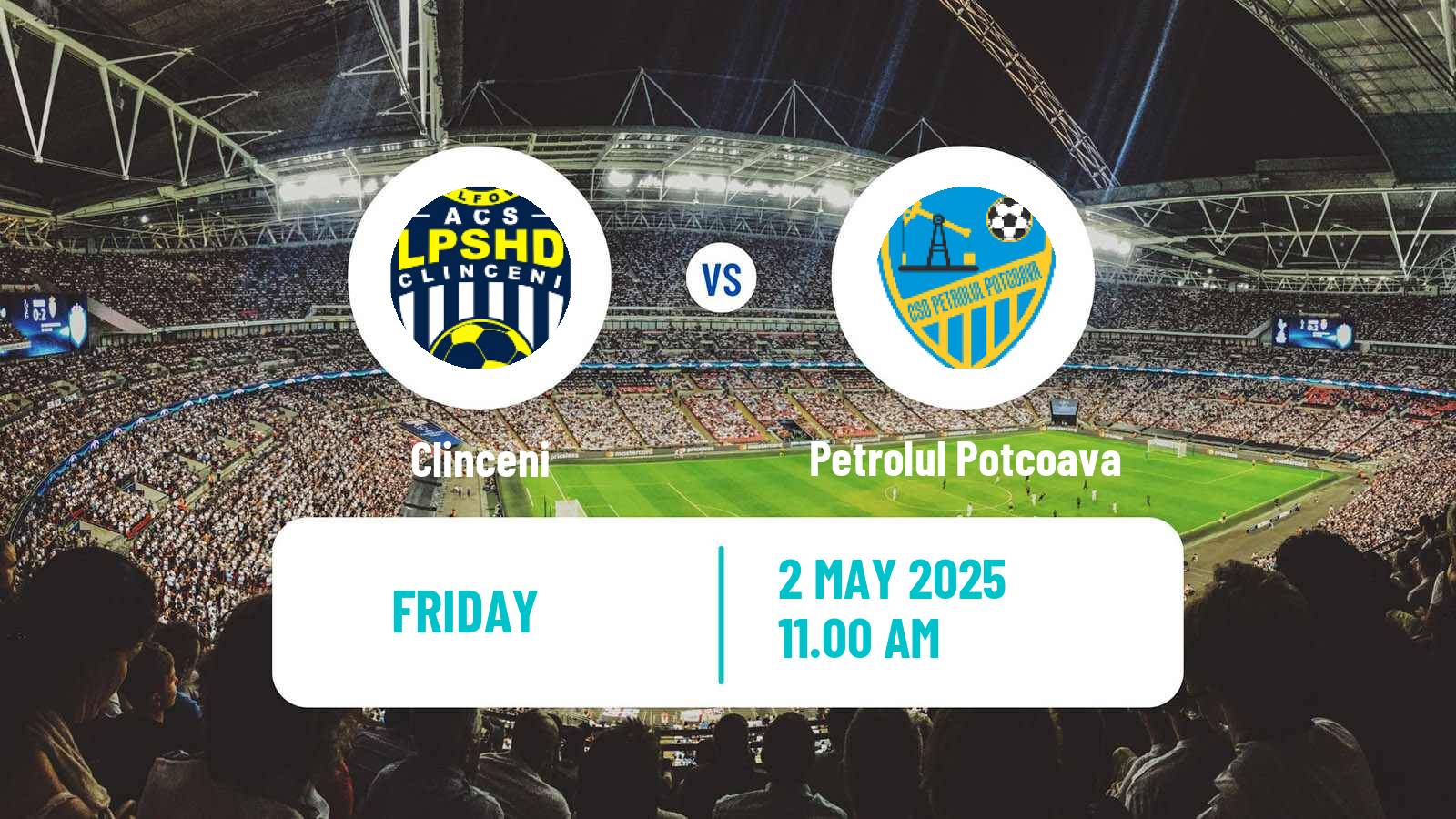 Soccer Romanian Liga 3 - Seria 4 Clinceni - Petrolul Potcoava