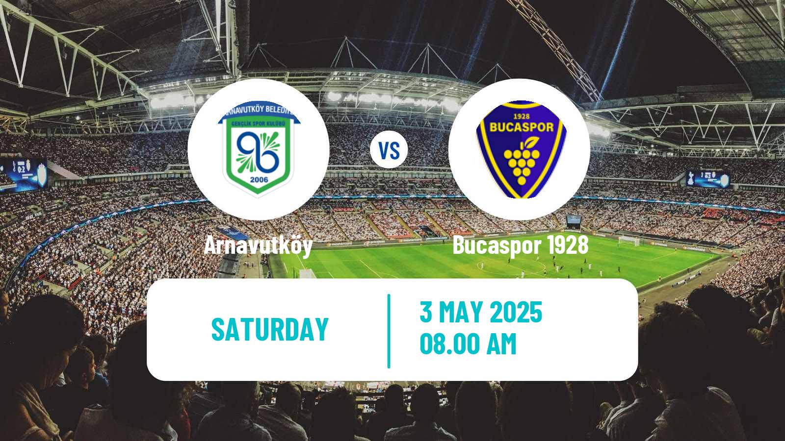 Soccer Turkish Second League Red Group Arnavutköy - Bucaspor 1928