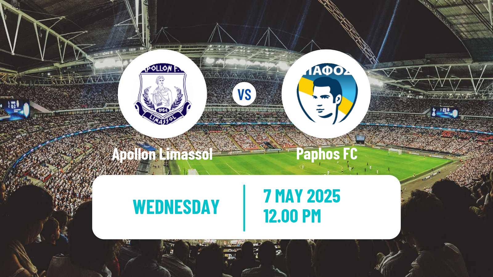 Soccer Cypriot Cup Apollon Limassol - Paphos