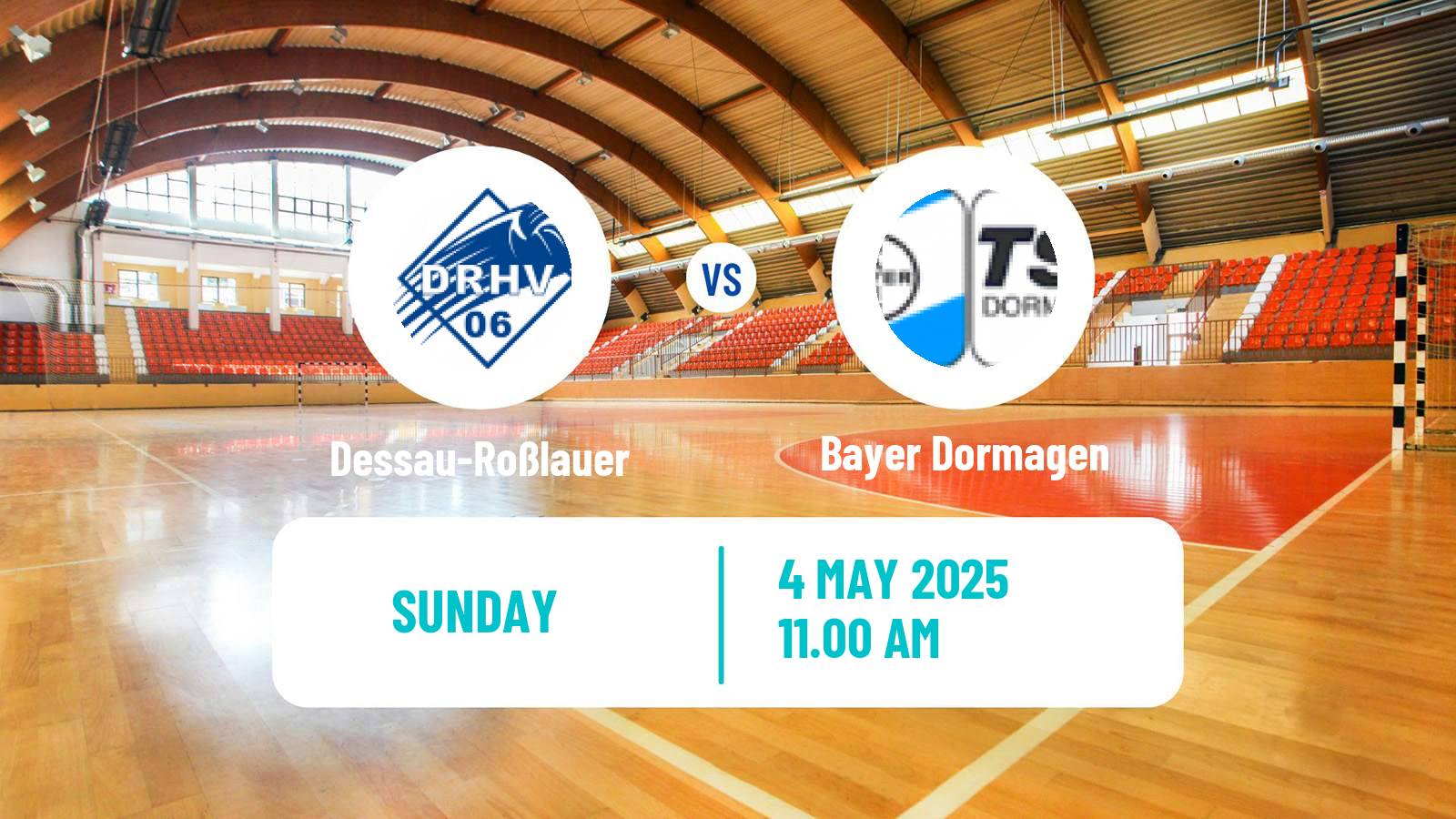 Handball German 2 Bundesliga Handball Dessau-Roßlauer - Bayer Dormagen