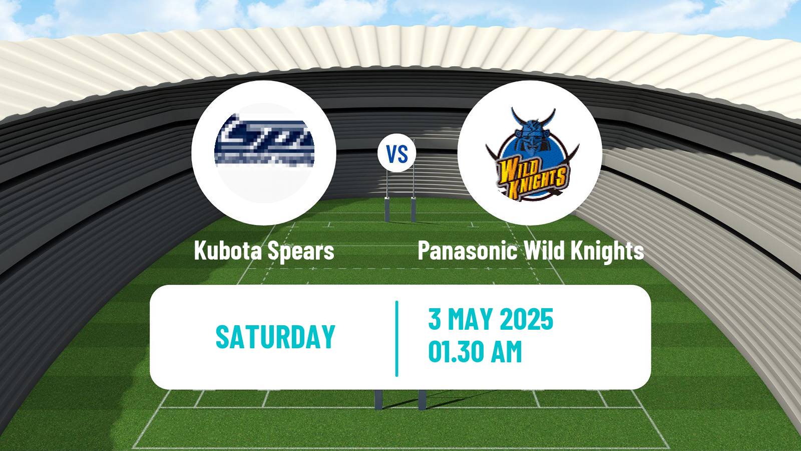 Rugby union Japan League One Rugby Union Kubota Spears - Panasonic Wild Knights