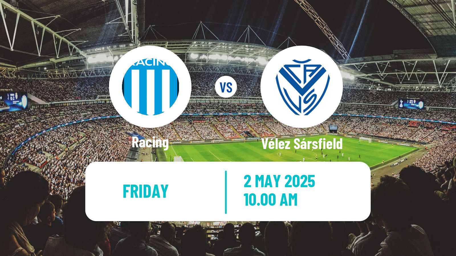 Soccer Argentinian Primera A Women Racing - Vélez Sársfield
