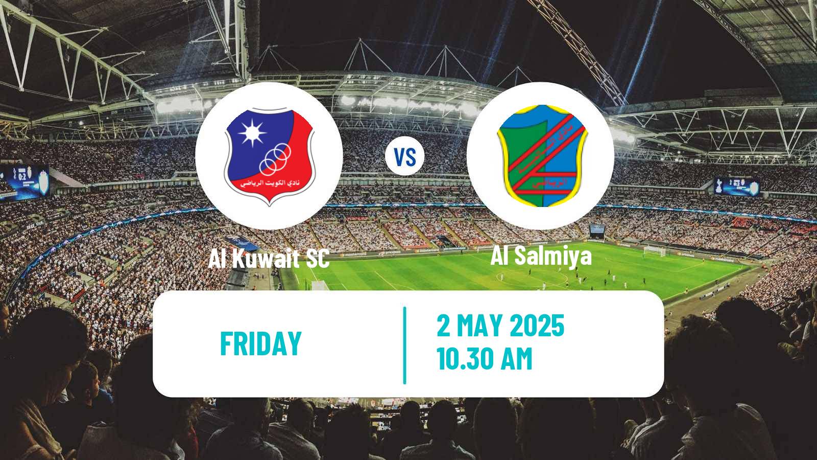 Soccer Kuwaiti Premier League Al Kuwait - Al Salmiya
