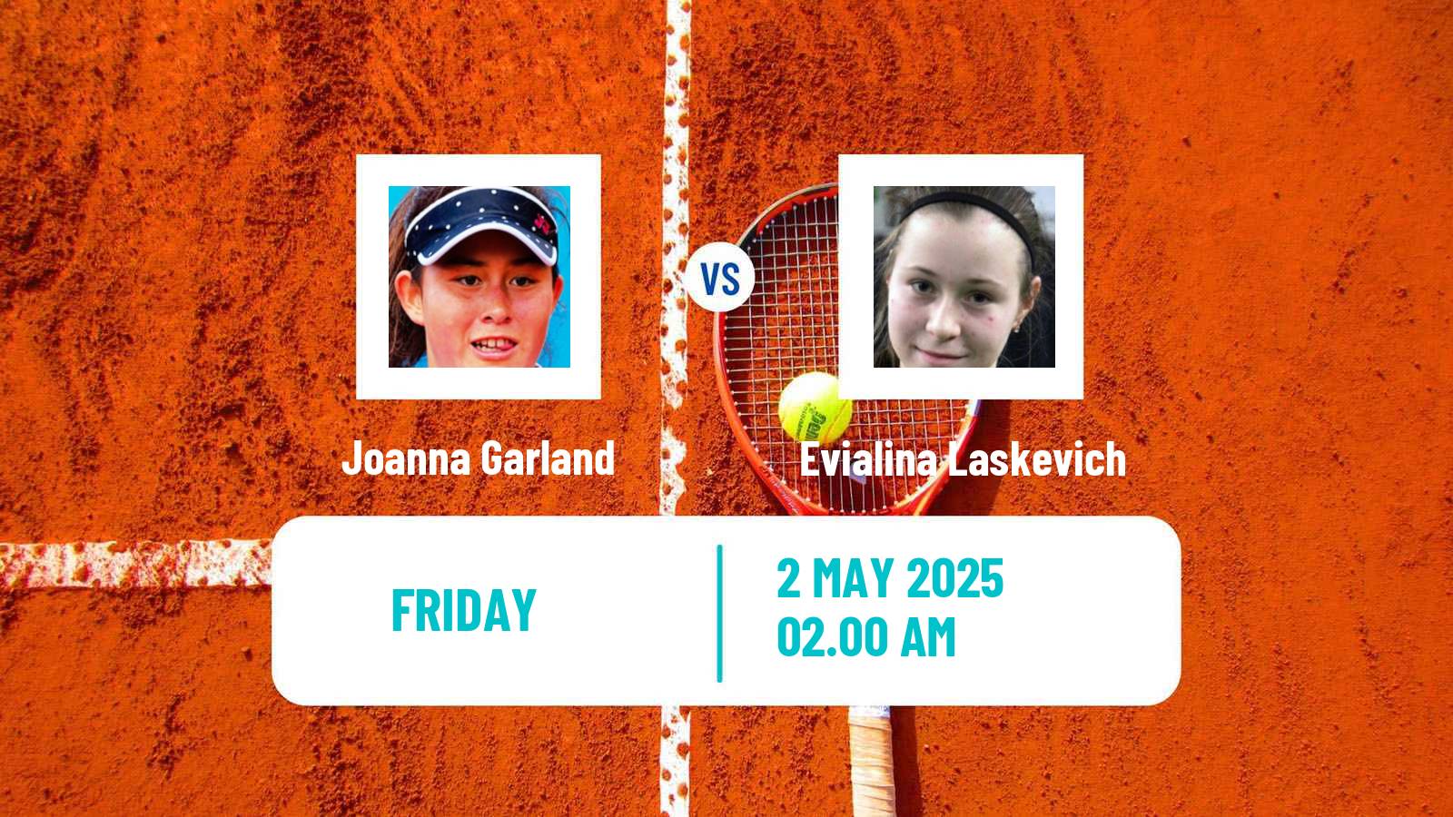 Tennis ITF W50 Lopota Women Joanna Garland - Evialina Laskevich