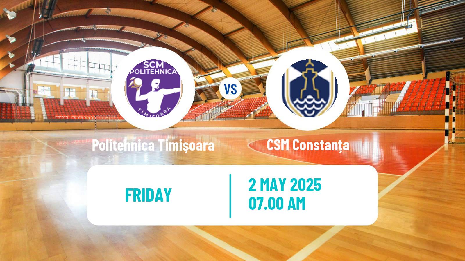 Handball Romanian Liga Nationala Handball Politehnica Timişoara - CSM Constanța