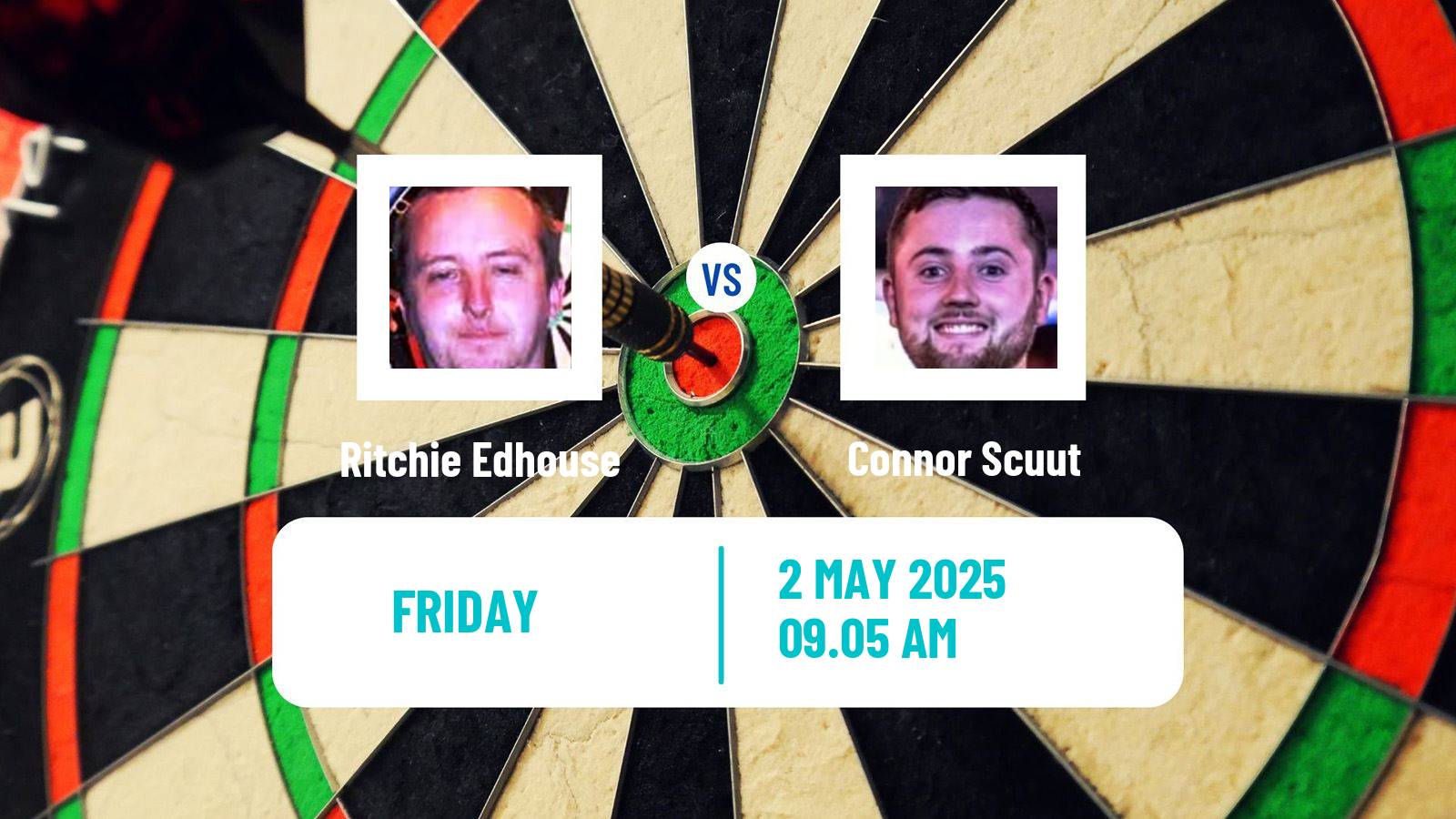 Darts European Tour 6 Ritchie Edhouse - Connor Scuut