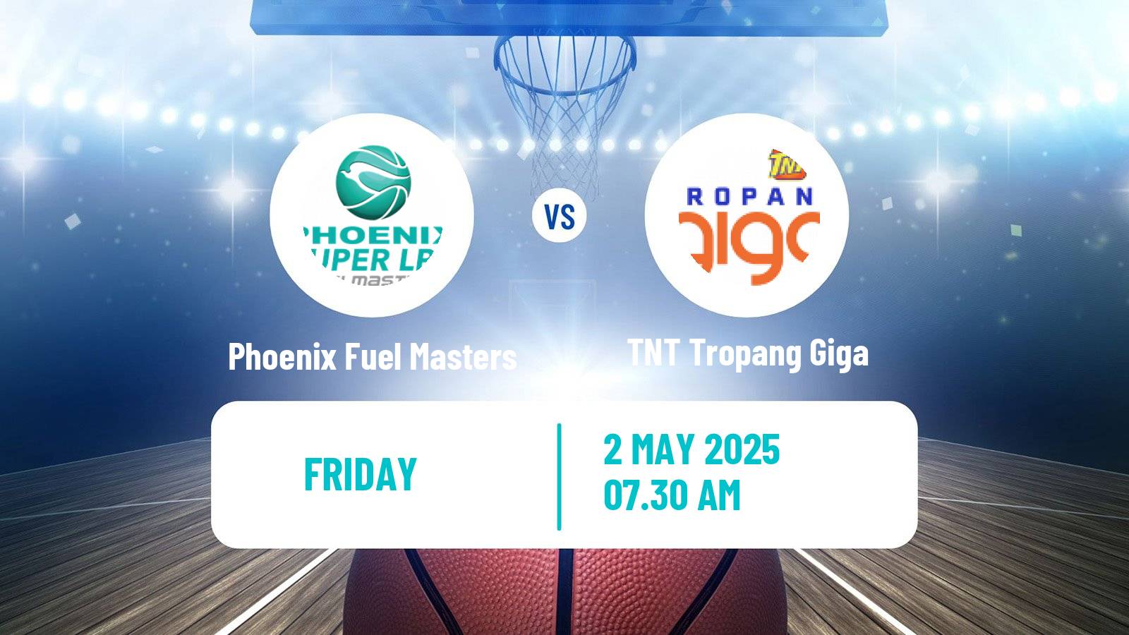 Basketball Philippines Cup Phoenix Fuel Masters - TNT Tropang Giga