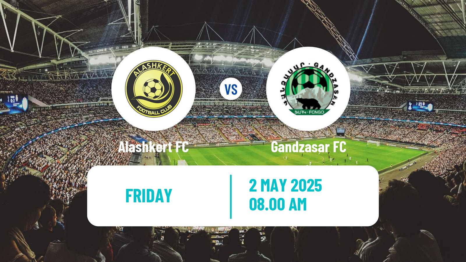 Soccer Armenian Premier League Alashkert - Gandzasar