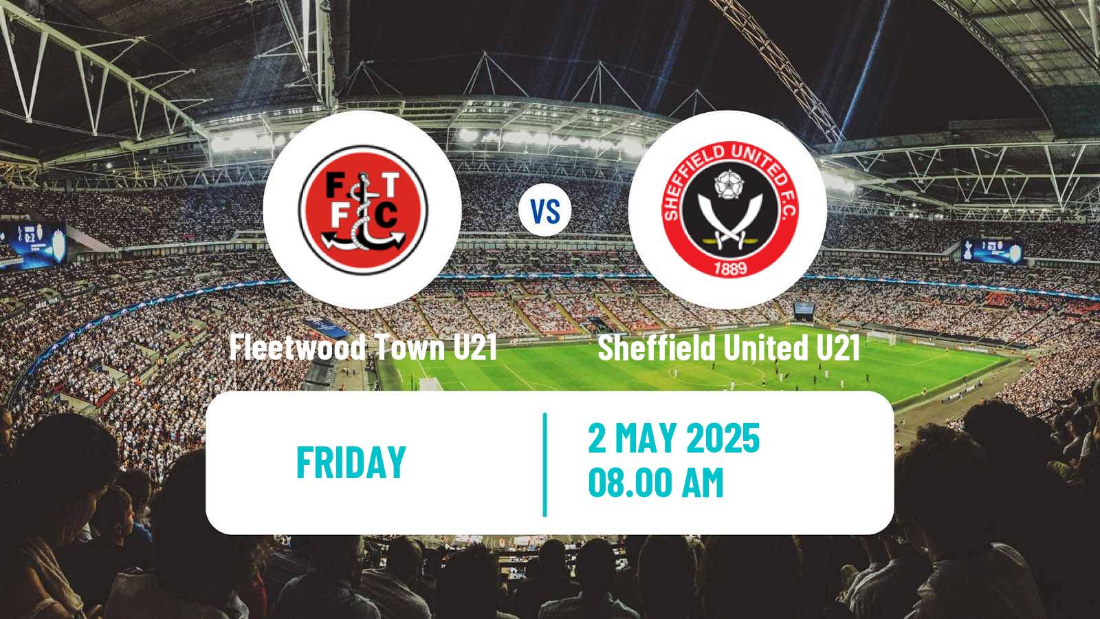 Soccer English Professional Development League Fleetwood Town U21 - Sheffield United U21