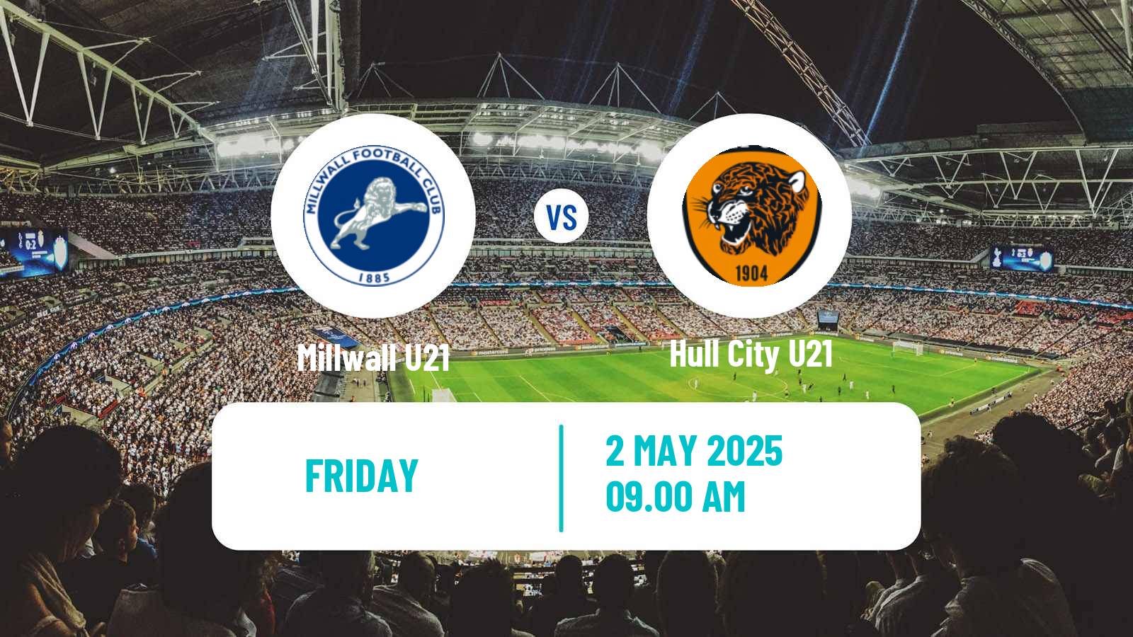 Soccer English Professional Development League Millwall U21 - Hull City U21