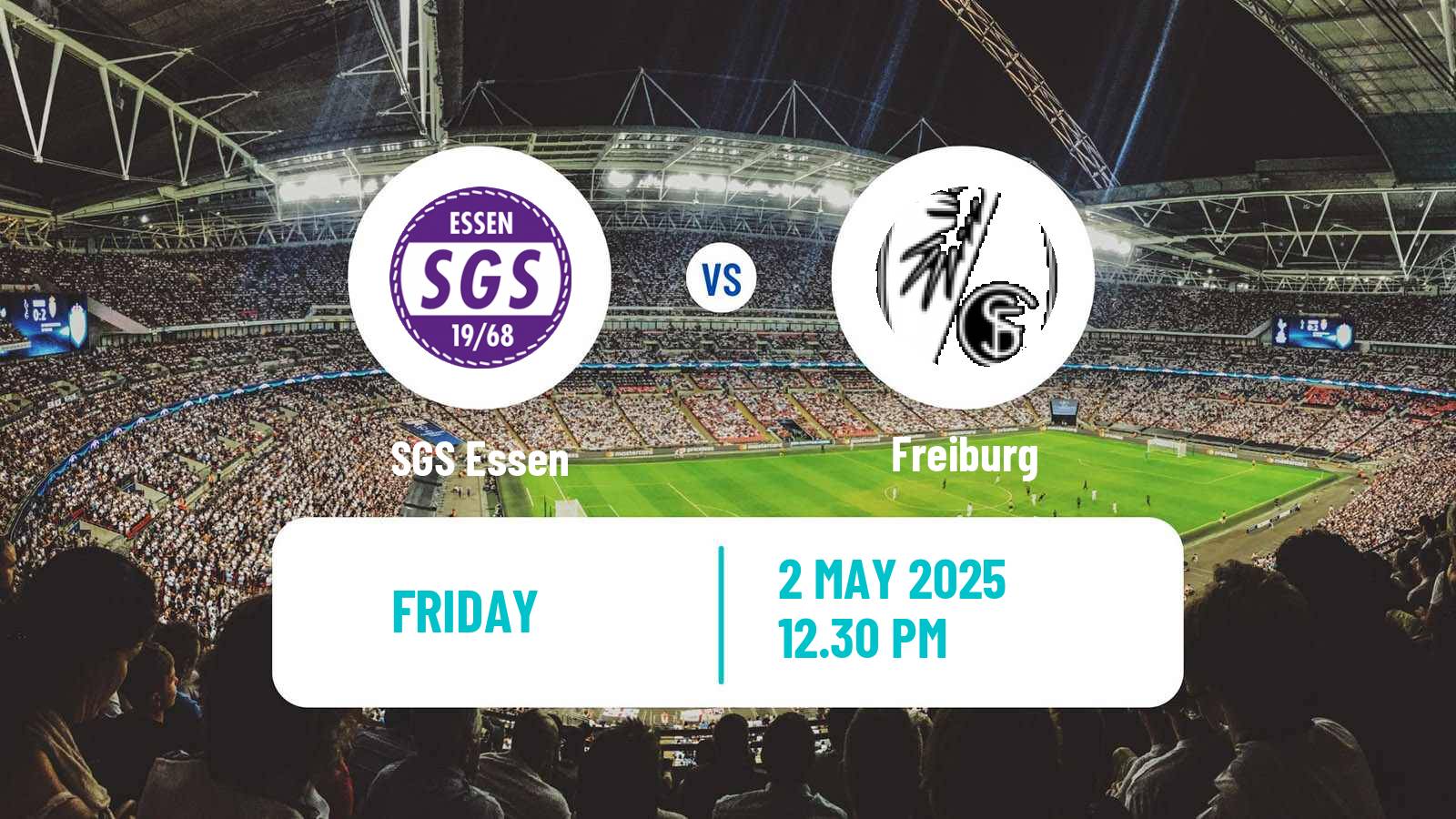 Soccer German Bundesliga Women SGS Essen - Freiburg