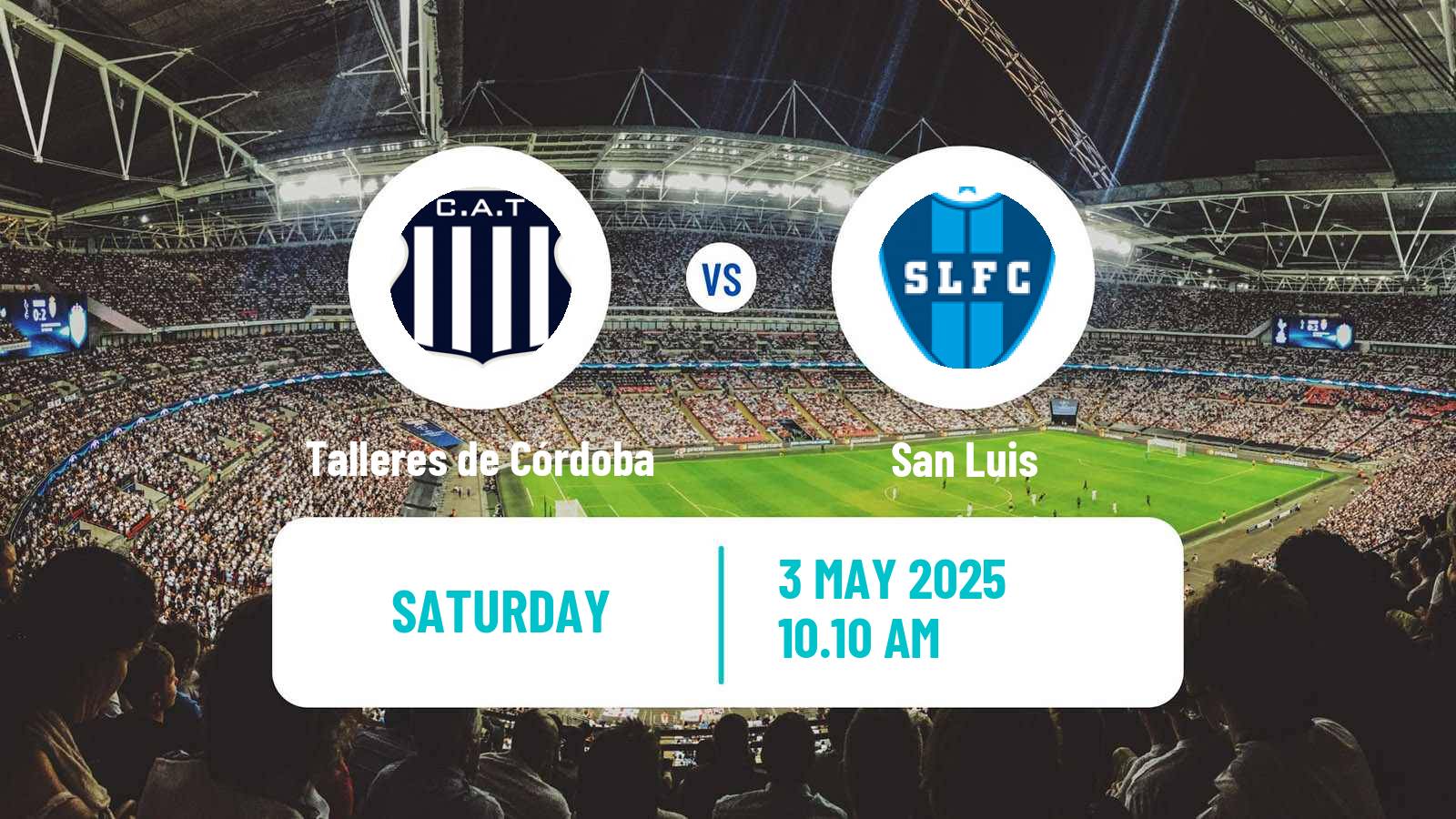 Soccer Argentinian Primera A Women Talleres de Córdoba - San Luis