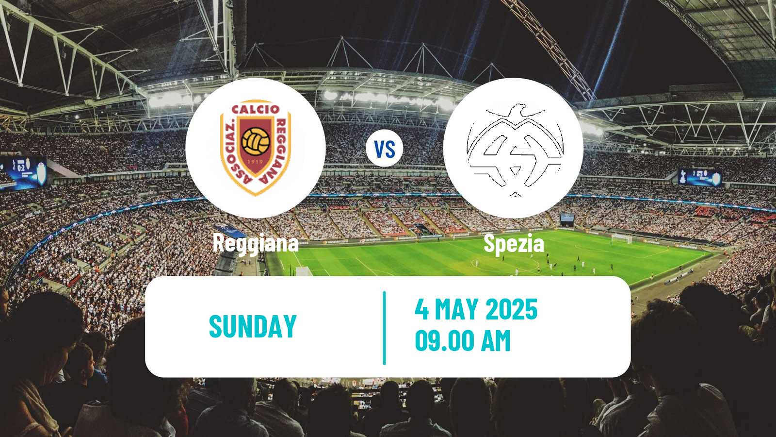 Soccer Italian Serie B Reggiana - Spezia