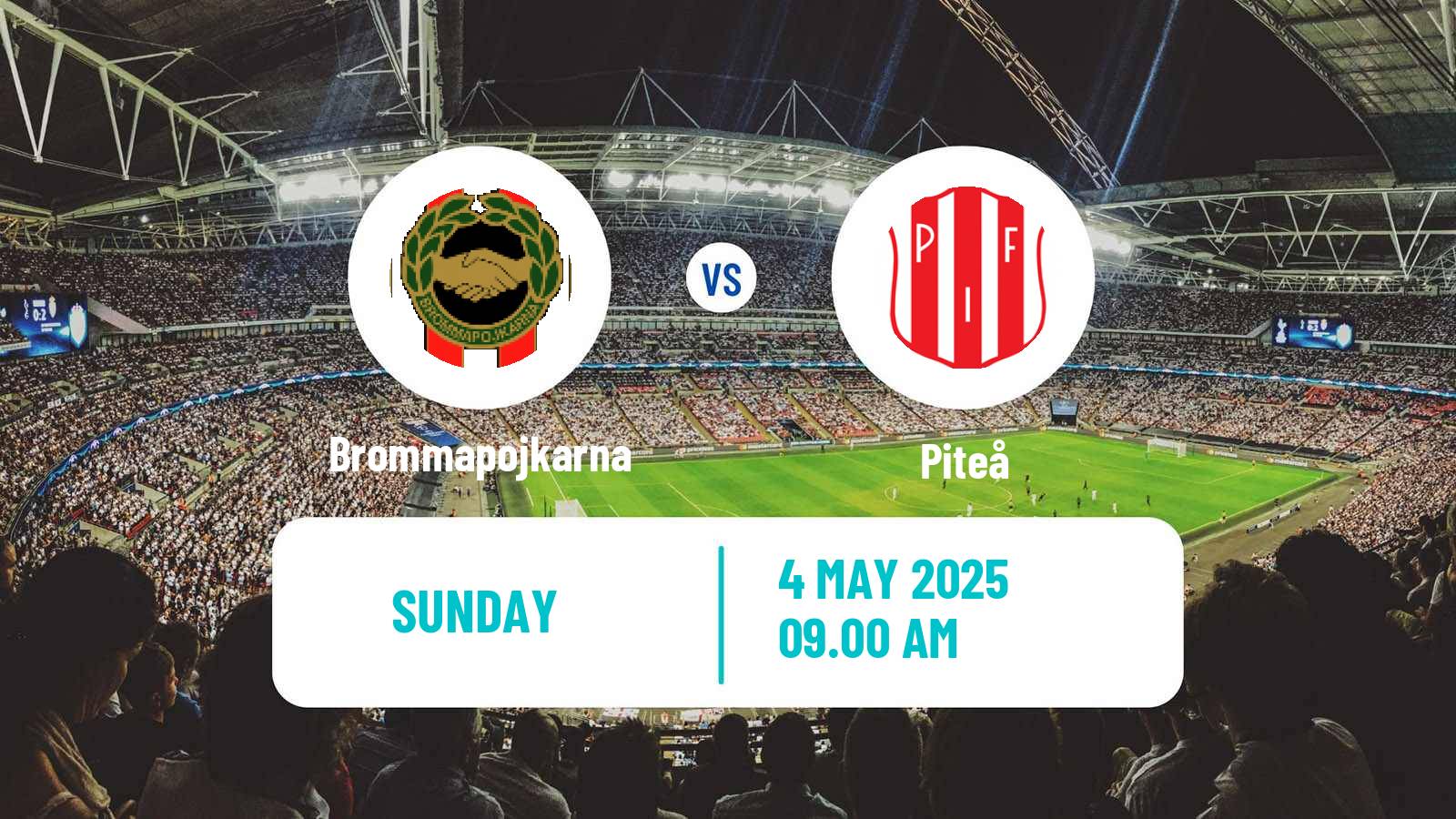 Soccer Swedish Allsvenskan Women Brommapojkarna - Piteå