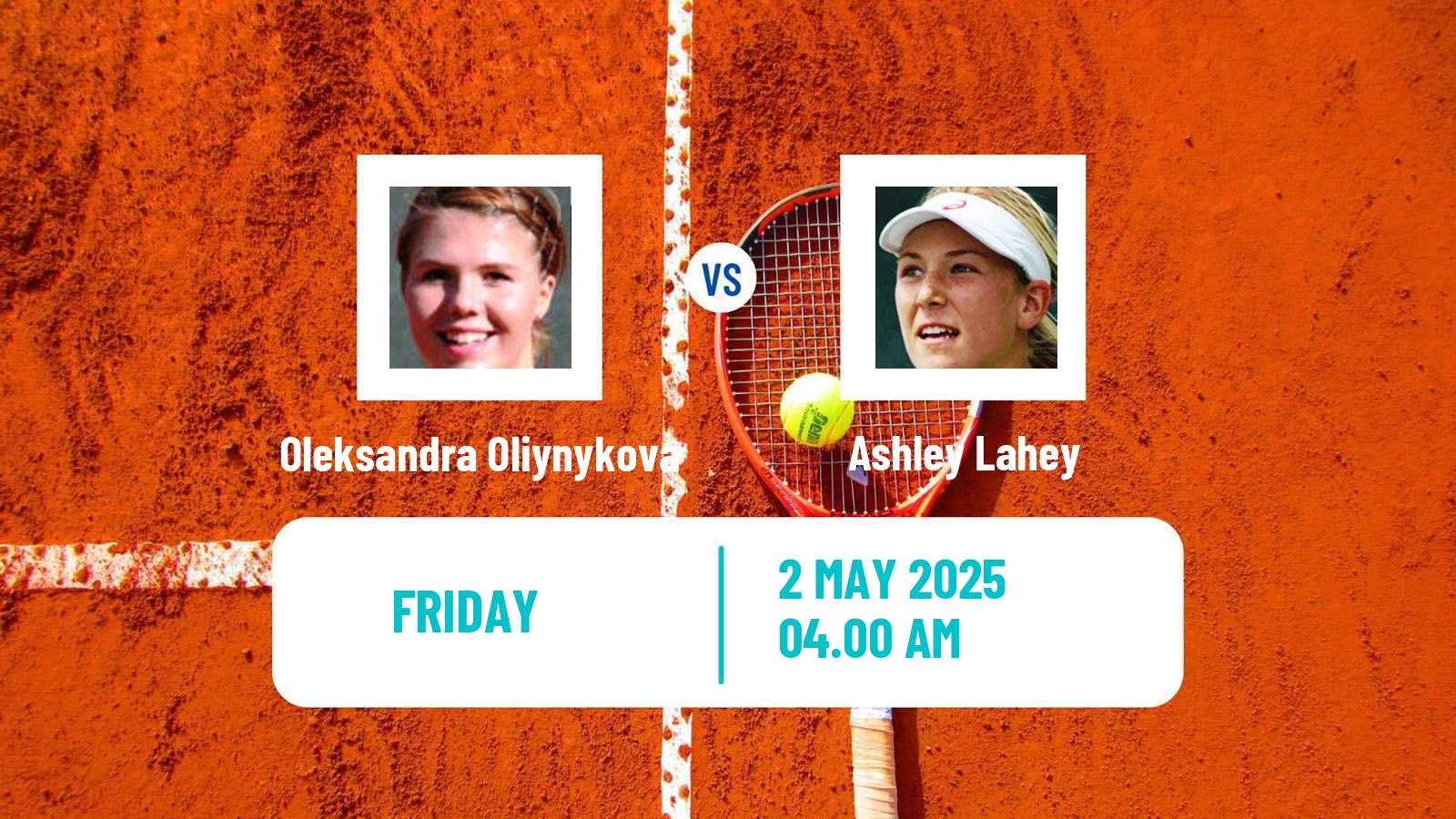 Tennis ITF W35 Santa Margherita Di Pula 5 Women Oleksandra Oliynykova - Ashley Lahey