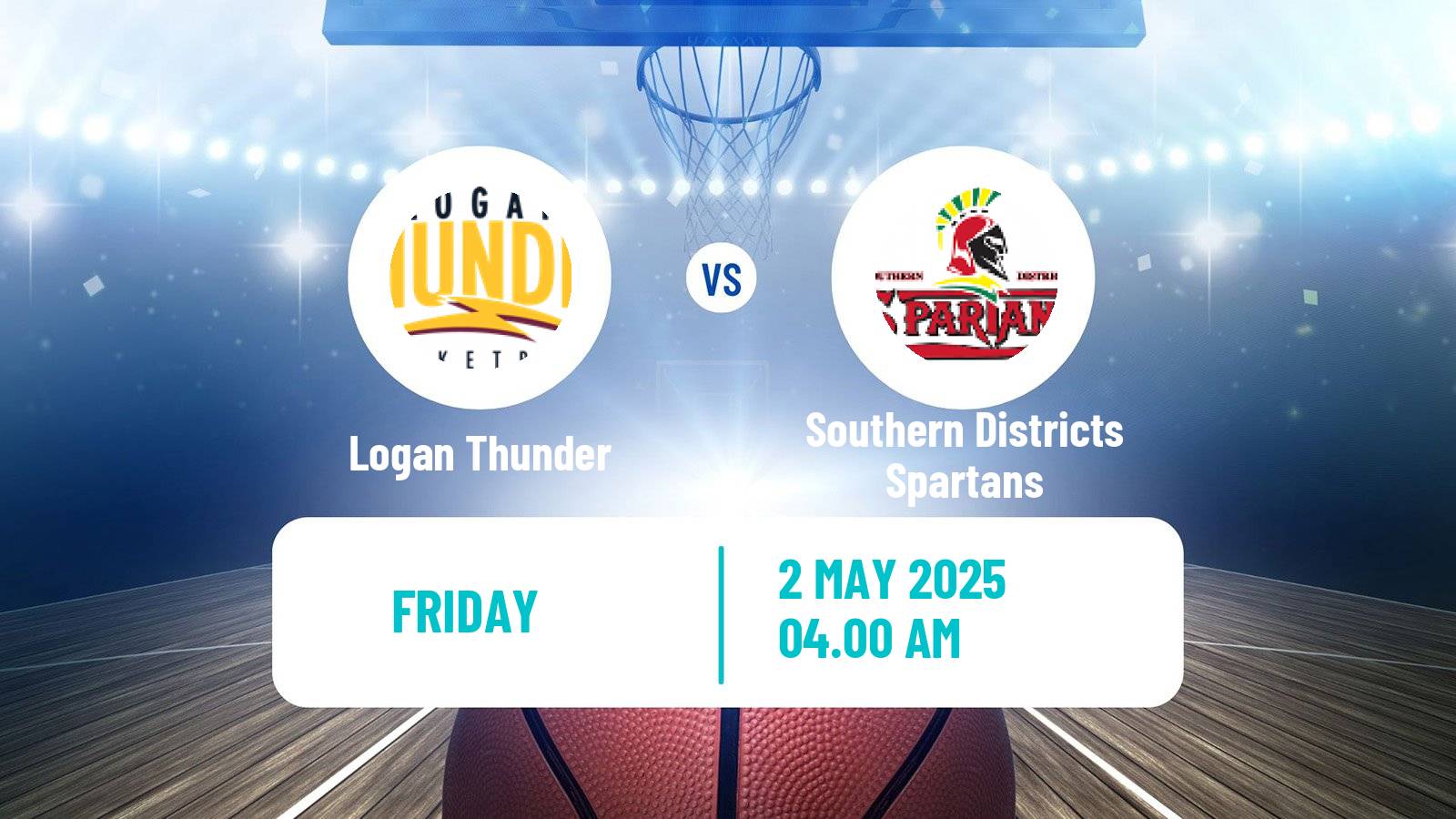 Basketball Australian NBL1 North Women Logan Thunder - Southern Districts Spartans