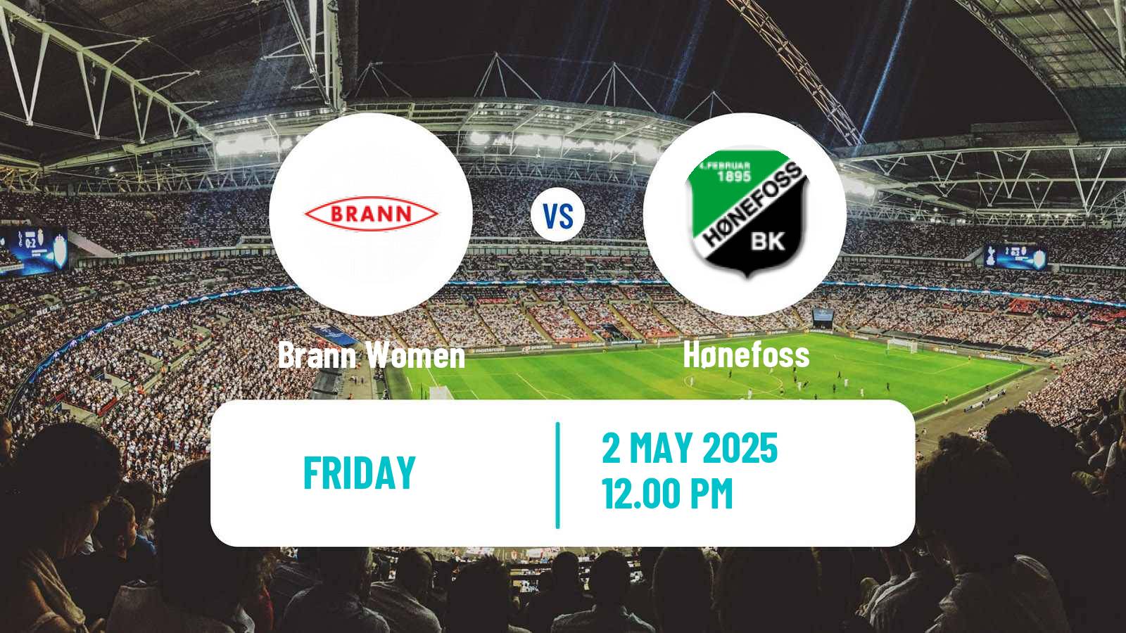 Soccer Norwegian Toppserien Women Brann - Hønefoss