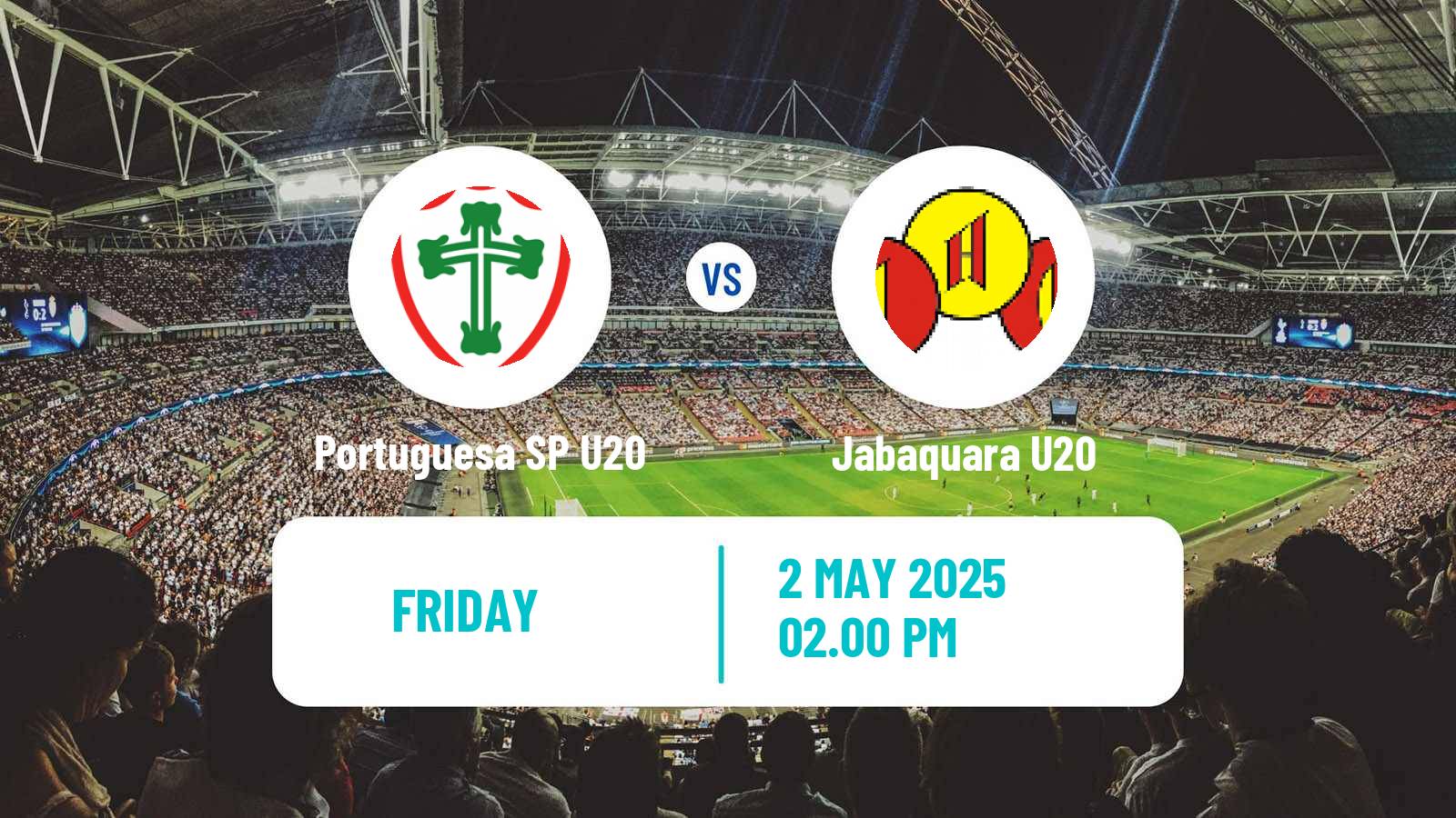 Soccer Brazilian Paulista U20 Portuguesa SP U20 - Jabaquara U20