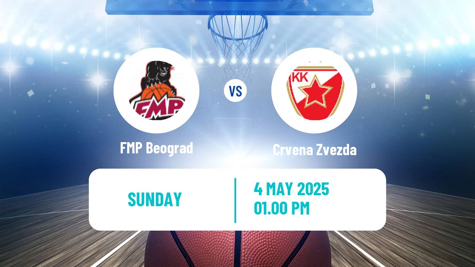 Basketball Adriatic League FMP Beograd - Crvena Zvezda