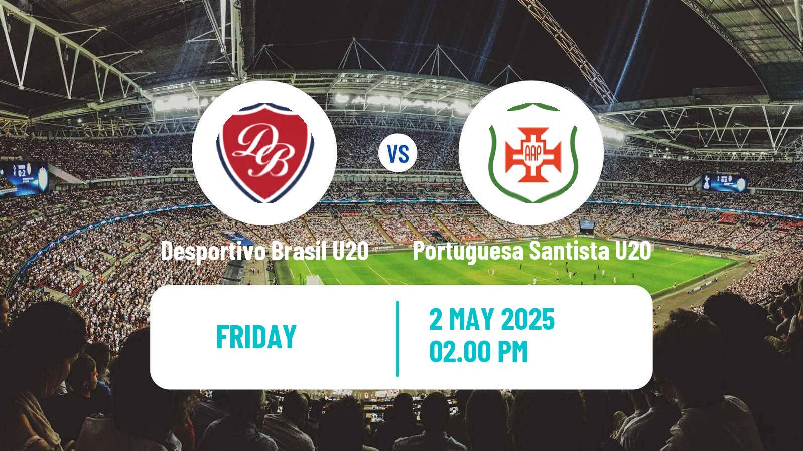 Soccer Brazilian Paulista U20 Desportivo Brasil U20 - Portuguesa Santista U20