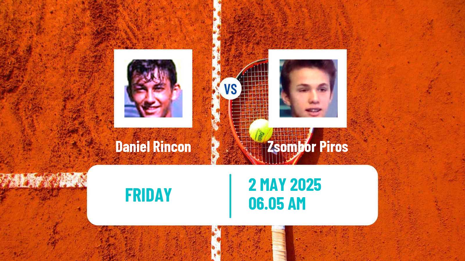 Tennis Ostrava Challenger Men Daniel Rincon - Zsombor Piros