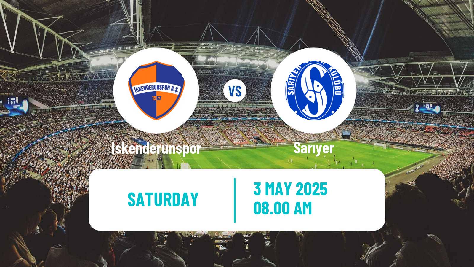 Soccer Turkish Second League White Group Iskenderunspor - Sarıyer