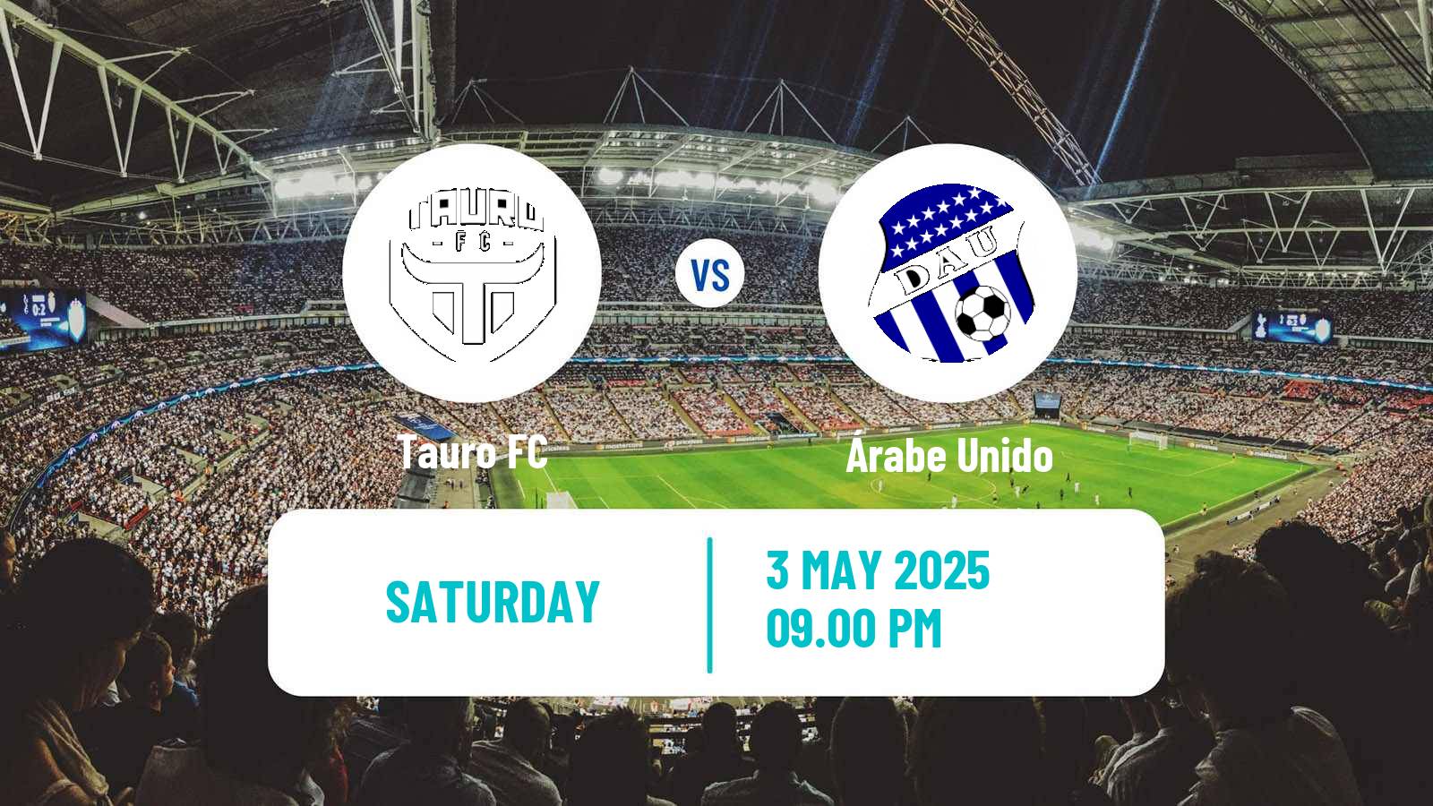 Soccer Liga Panamena de Futbol Tauro - Árabe Unido