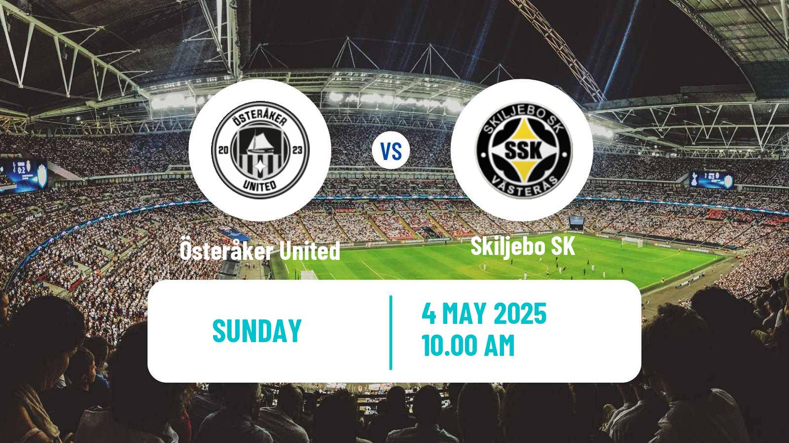 Soccer Swedish Division 2 - Norra Svealand Österåker United - Skiljebo