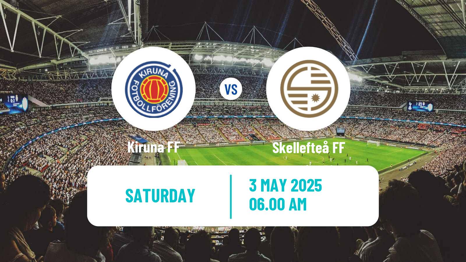 Soccer Swedish Division 2 - Norrland Kiruna - Skellefteå FF