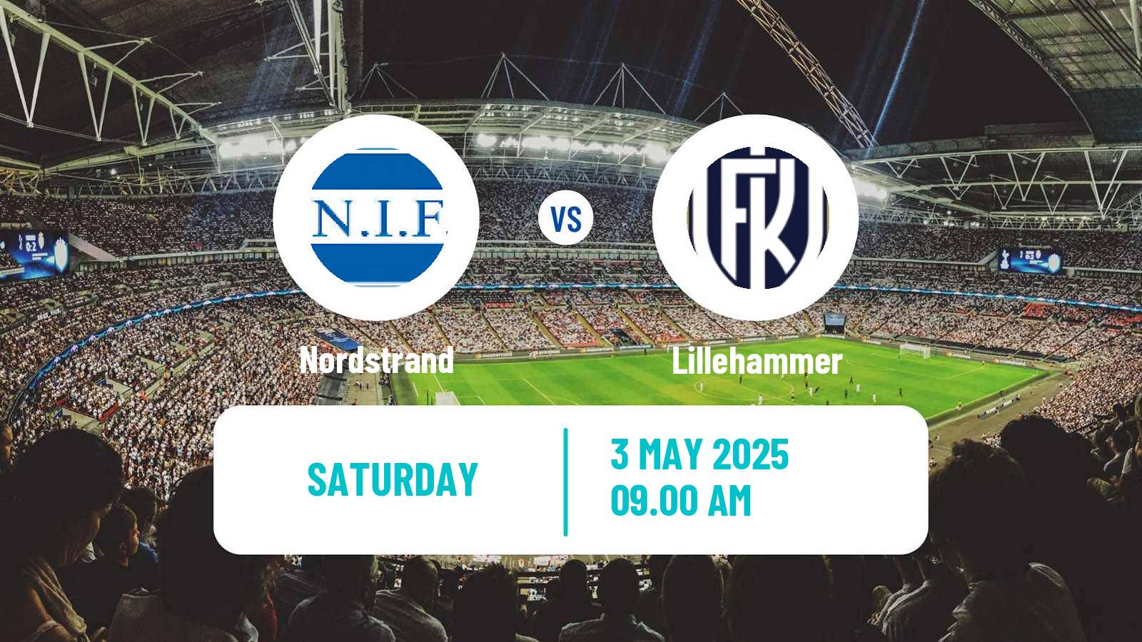 Soccer Norwegian Division 3 - Group 3 Nordstrand - Lillehammer