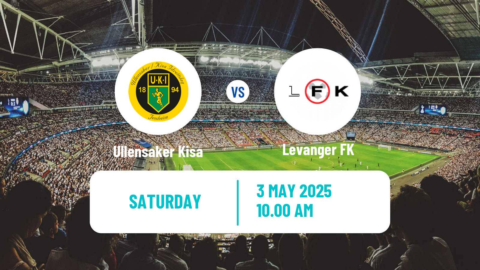 Soccer Norwegian Division 2 - Group 2 Ullensaker Kisa - Levanger