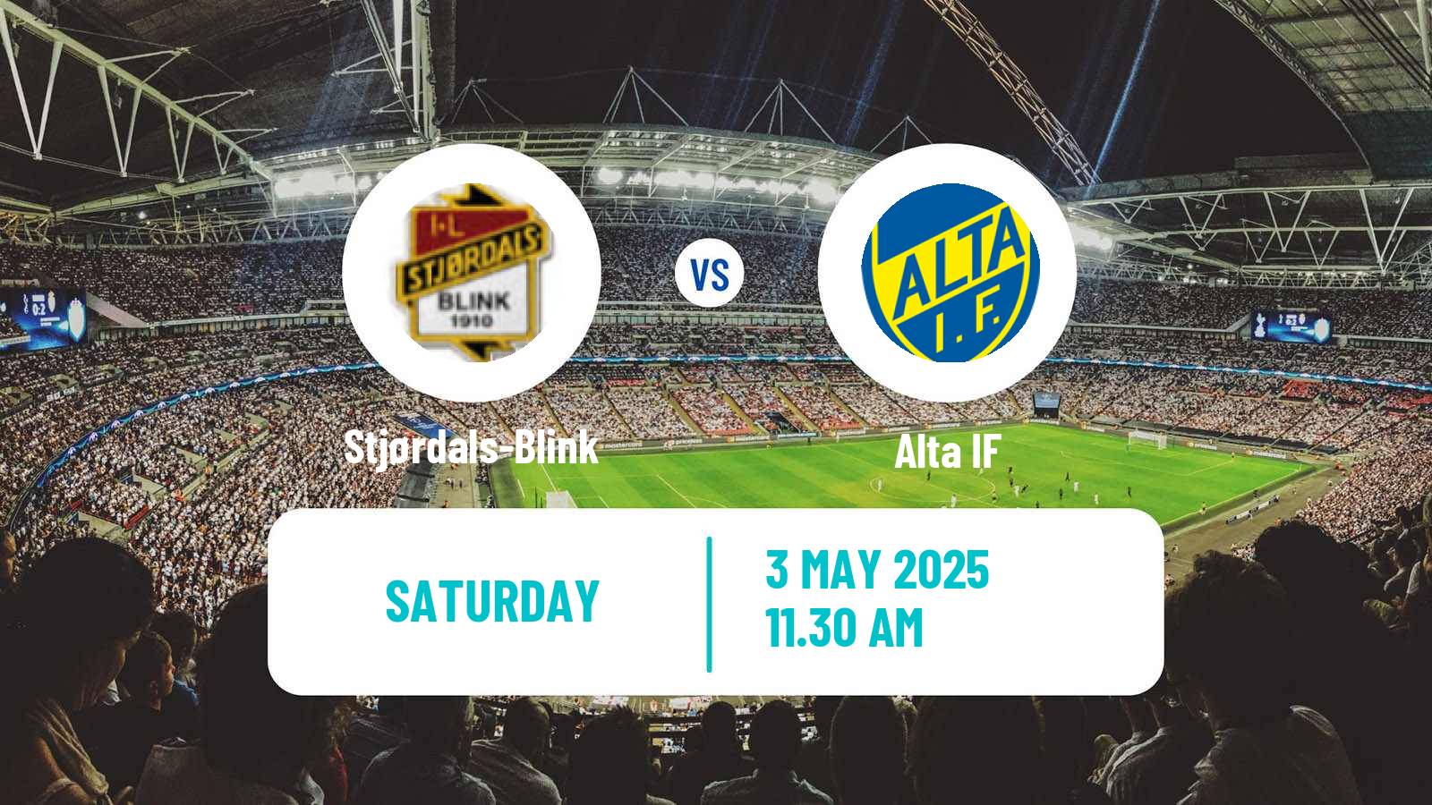 Soccer Norwegian Division 2 - Group 2 Stjørdals-Blink - Alta