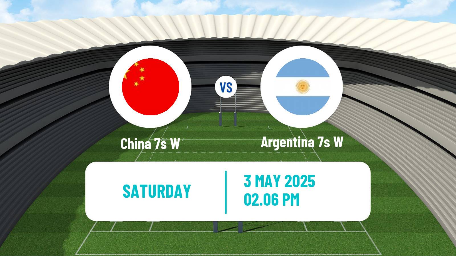 Rugby union Sevens World Series Women - USA China 7s W - Argentina 7s W