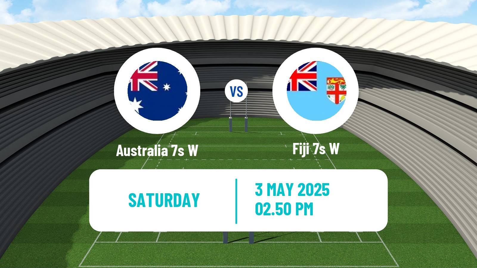 Rugby union Sevens World Series Women - USA Australia 7s W - Fiji 7s W