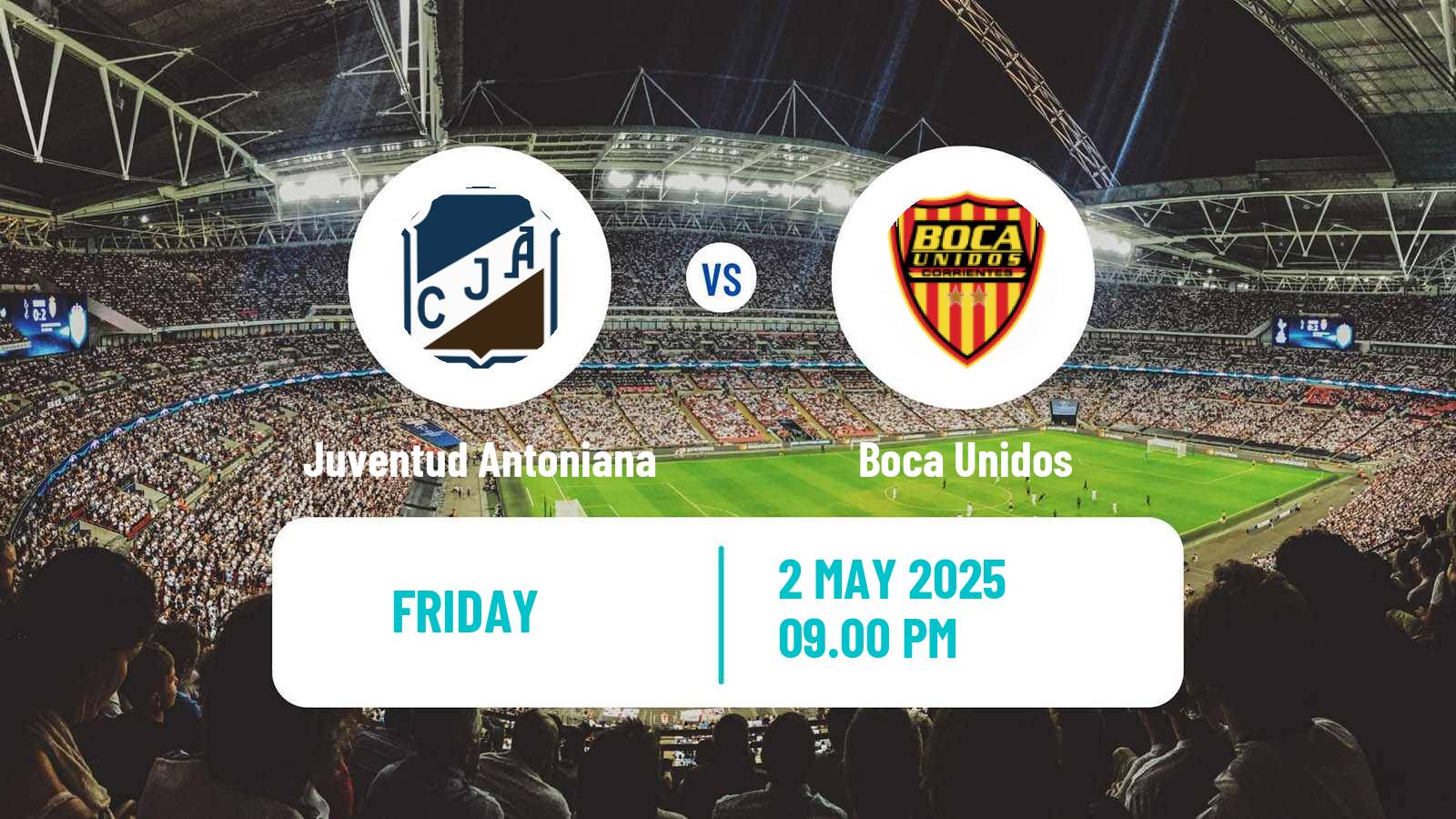 Soccer Argentinian Torneo Federal Juventud Antoniana - Boca Unidos