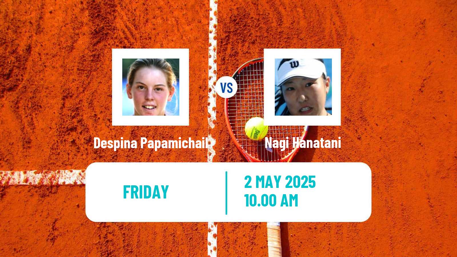 Tennis ITF W35 Boca Raton Fl 3 Women Despina Papamichail - Nagi Hanatani