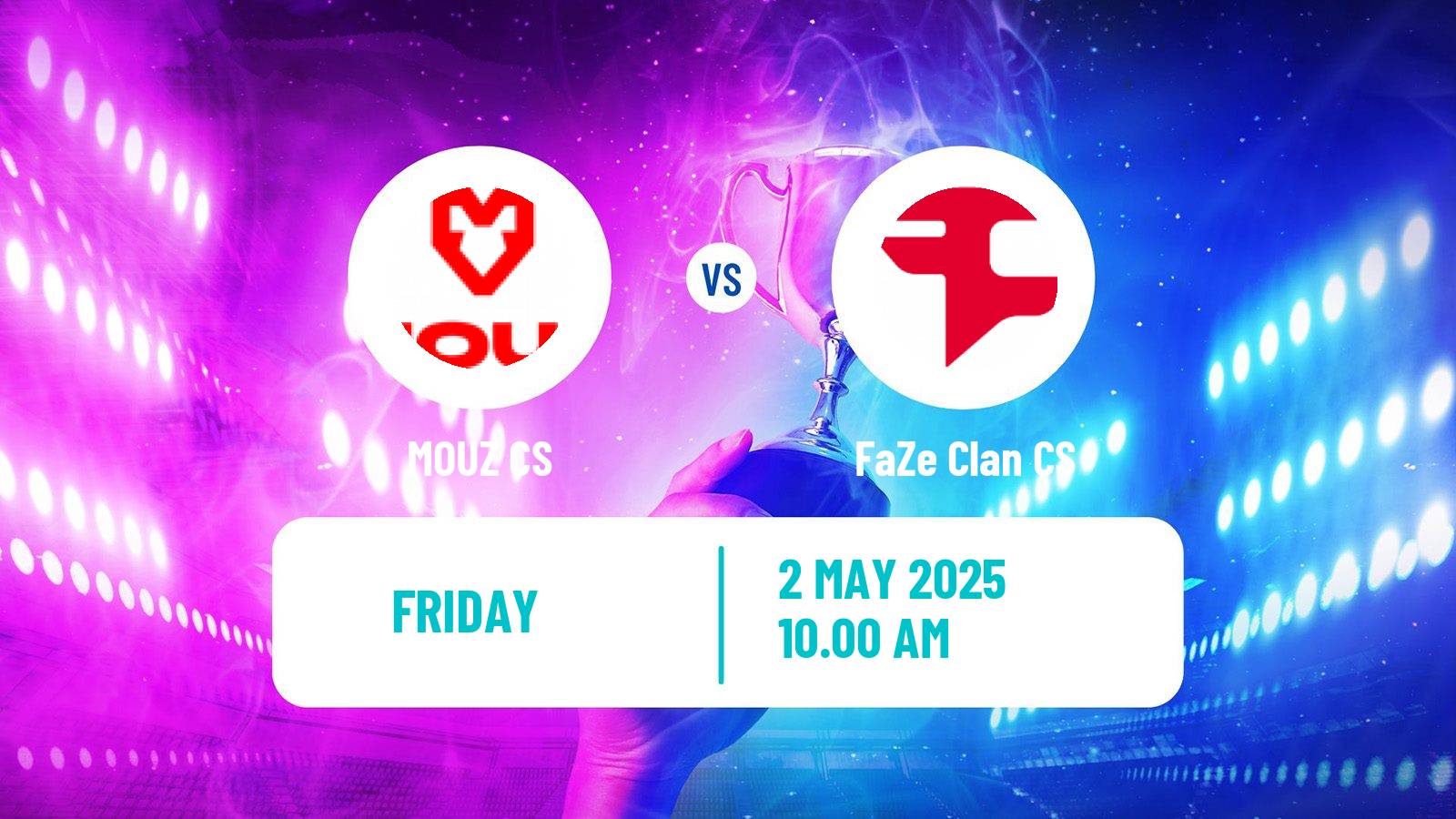 Esports Counter Strike Blast Rivals MOUZ - FaZe Clan