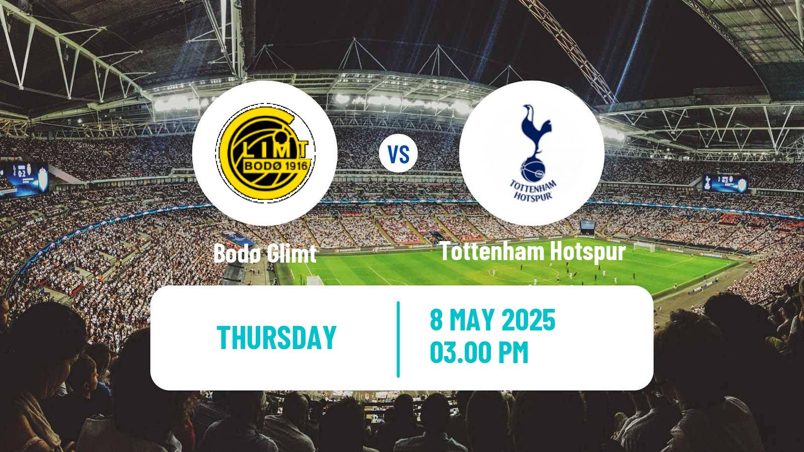 Soccer UEFA Europa League Bodø Glimt - Tottenham Hotspur