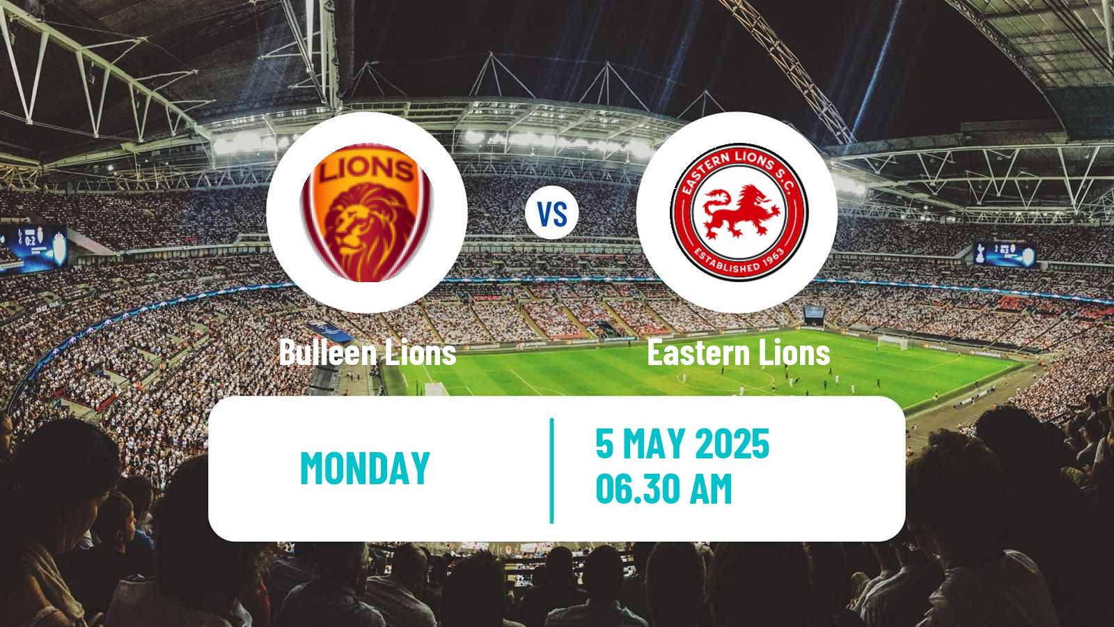 Soccer Australian Victoria Premier League Bulleen Lions - Eastern Lions