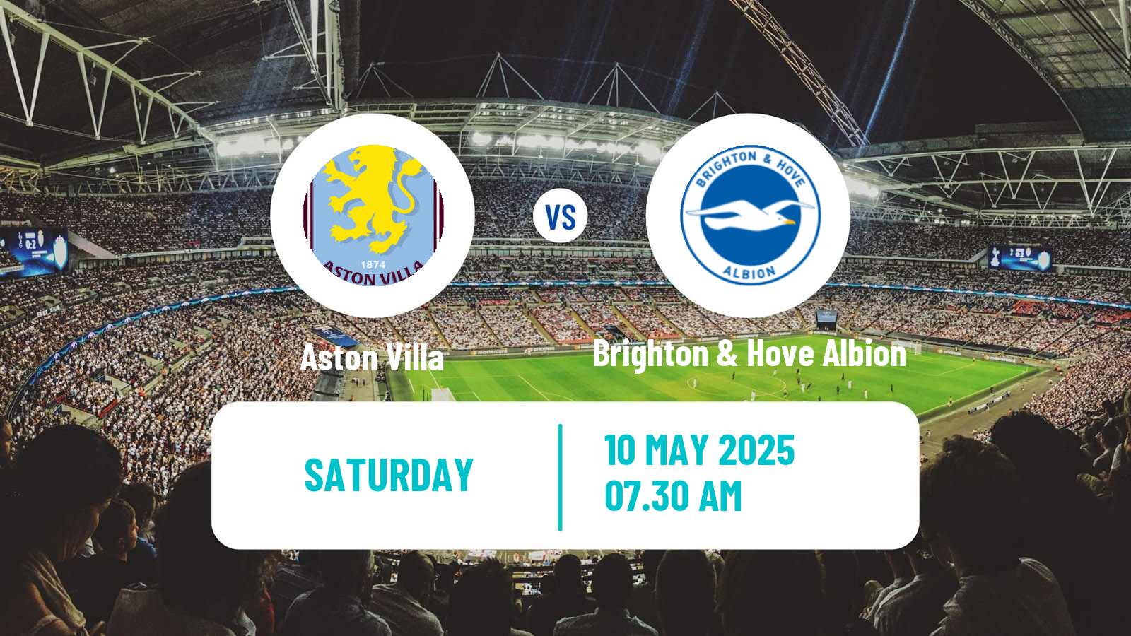 Soccer English WSL Aston Villa - Brighton & Hove Albion