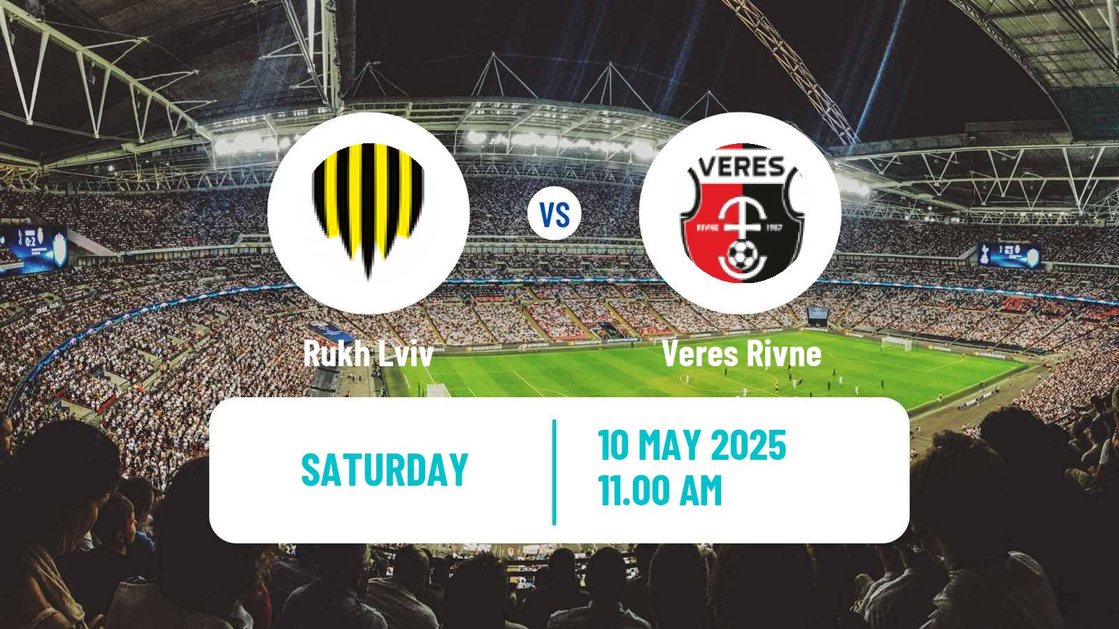 Soccer Ukrainian Premier League Rukh Lviv - Veres Rivne