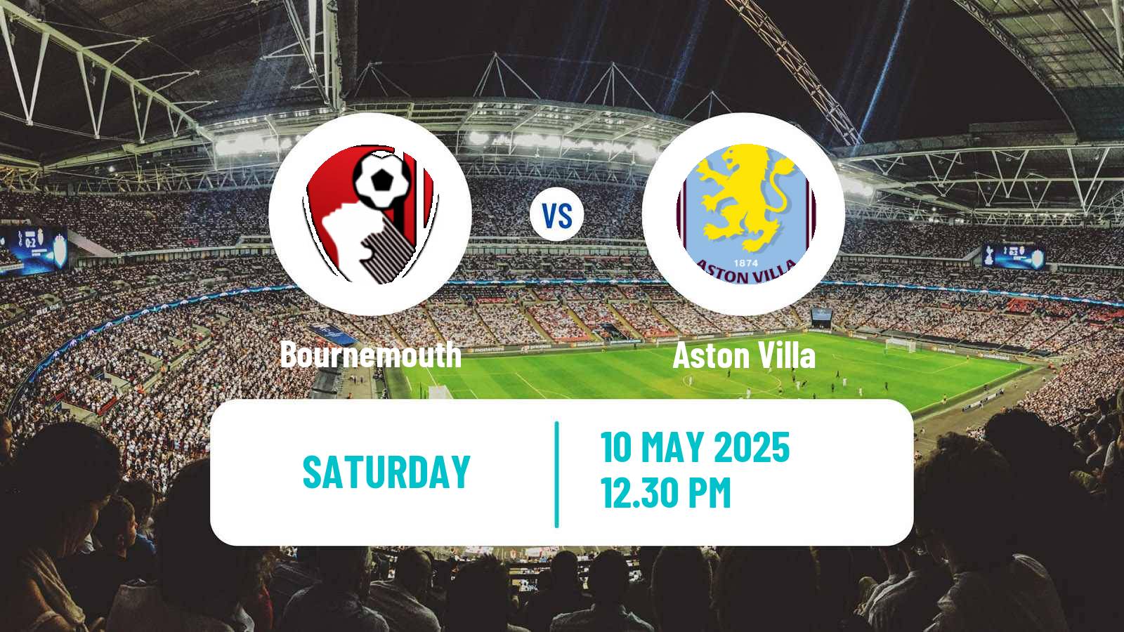Soccer English Premier League Bournemouth - Aston Villa