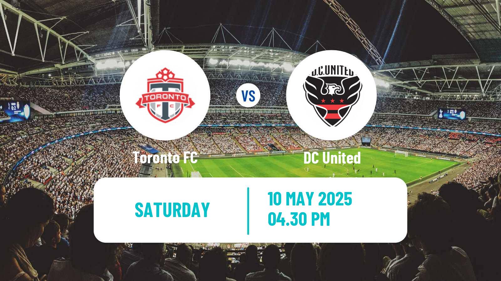 Soccer MLS Toronto FC - DC United