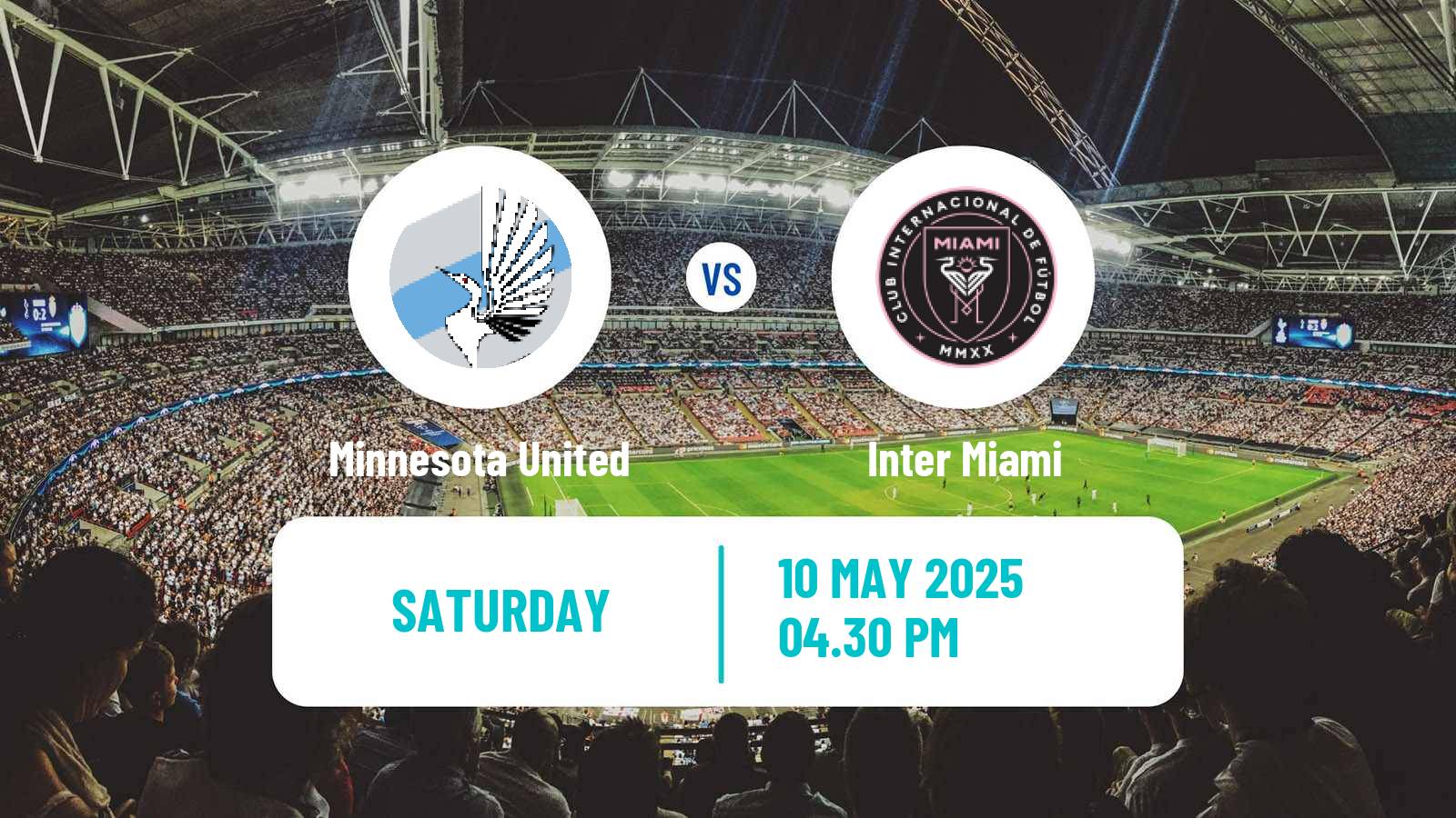 Soccer MLS Minnesota United - Inter Miami