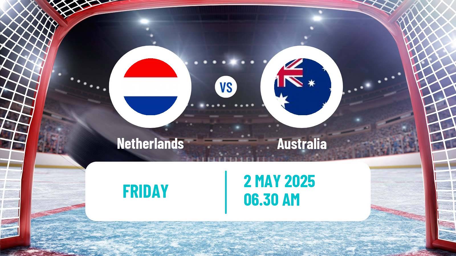 Hockey IIHF World Championship IIA Netherlands - Australia