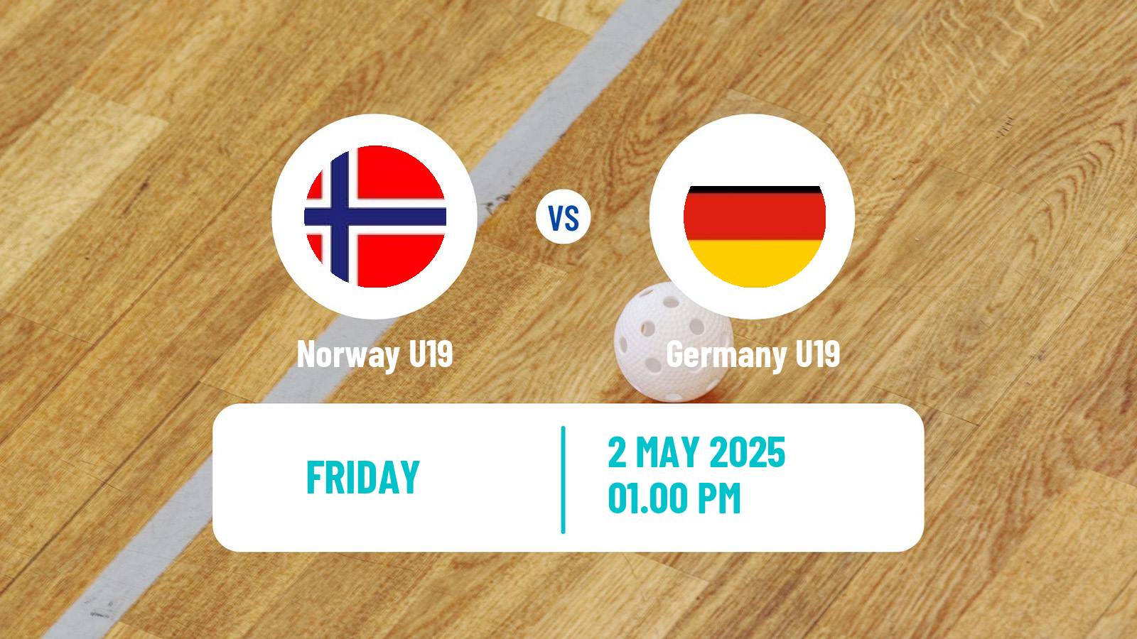 Floorball World Championship Floorball U19 Norway U19 - Germany U19
