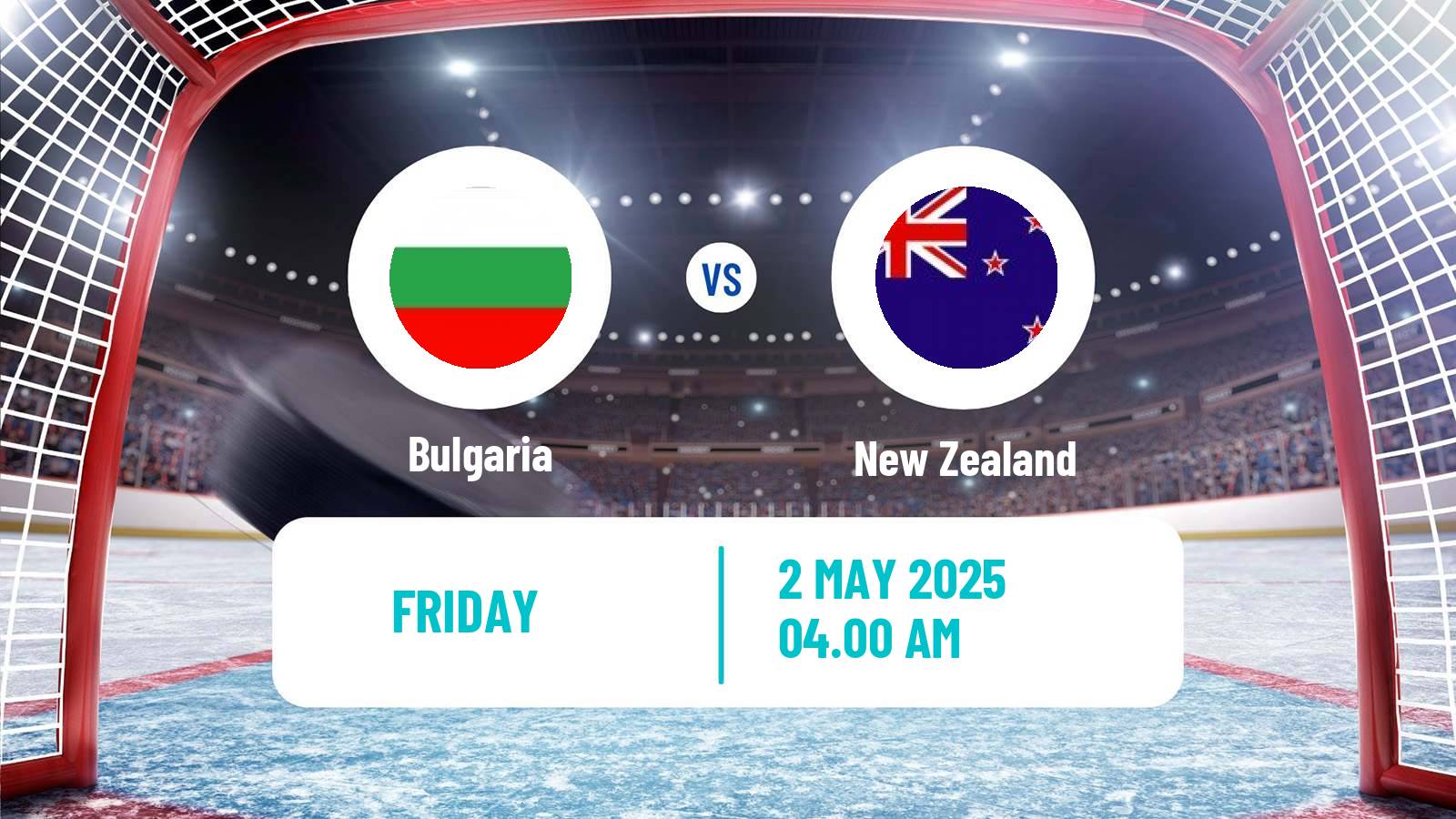 Hockey IIHF World Championship IIB Bulgaria - New Zealand