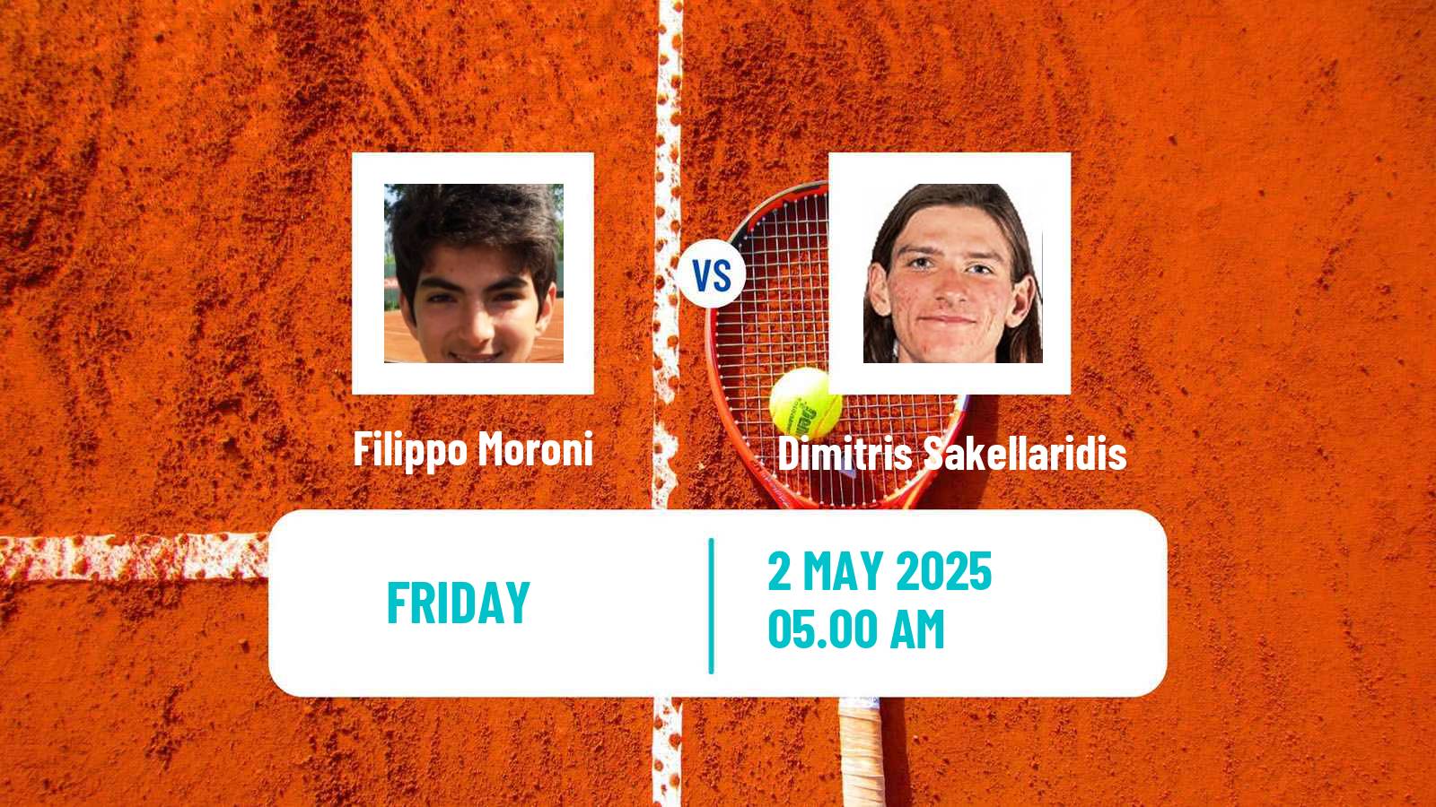 Tennis ITF M15 Monastir 17 Men Filippo Moroni - Dimitris Sakellaridis
